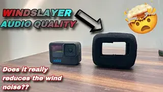 GoPro Windslayer cover testing | Shocked by the audio quality 🔥