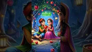 ||magic apple of childhood||brother and sister childhood?#AIHINDIANIMATION-K#shorts