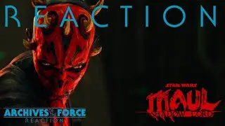 DARTH MAUL SHADOW LORD TRAILER REACTION #starwars #darthmaul #reaction #trailerreaction