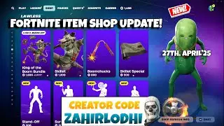 4 NEW EMOTES! Fortnite Item Shop Update [27th April, 2025] (CH6 S2)