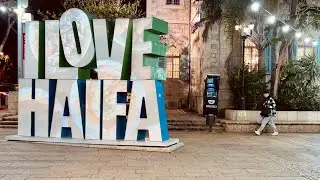 Inside REAL Haifa | 4K Israel City Walk | German Colony Neighborhood | Walking Tour