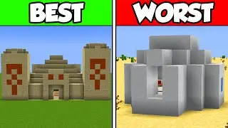 I Ranked EVERY Naturally Generated Structure in Minecraft (Tier List)