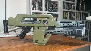 Paso a paso Aliens Nerf pulse rifle M41-A tuneado 