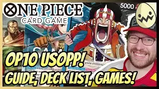 One Piece Card Game: OP10 Usopp! Guide, Deck Lists & Gameplay!
