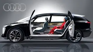 2024 Audi A9 Van - Future of Audi Electric Luxury MPV in New 2023 Urbansphere Concept