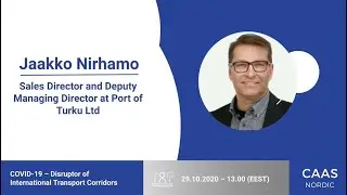 CaaS Nordic Webinar - Introducing the experts: Jaakko Nirhamo