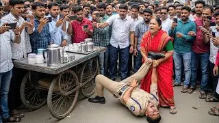 😱चाय वाली मां को थप्पड़! फिर बेटी निकली IPS | Viral Justice Story #story 