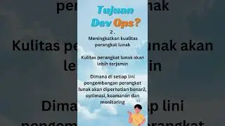 Tujuan Adanya DevOps #belajardevops #devops