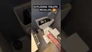 💣💥 Взрывной унитаз с отзывом. Высокое давление #унитаз #shorts #shortvideo #youtubeshort #plumbing.