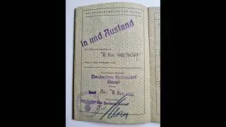 Vintage Passport Collector: The J-Stamp on a Jewish Boy's travel document