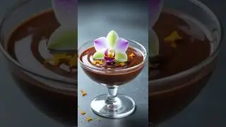 A smooth chocolate dish infused with hints of orange zest #chocolatetart #chocolatepralines