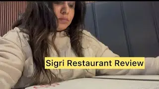 Sigri Restaurant Review #shopping#food#Indian mom # Winnipegale ❤️