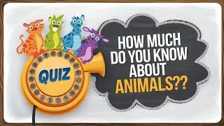 General knowledge questions on animals | Animal quiz | Gk for kids | Brainwave Quiz Challenge