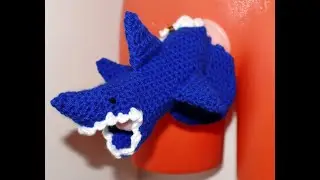 Crocheting Funny Men&rsquo;s Mini Underwear &ldquo;Angry Shark&rdquo; 🦈 | Handmade Gift Idea | Crochet Shorts