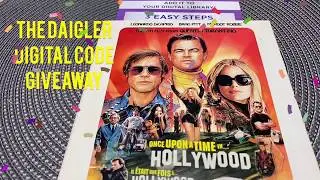 Digital Code Giveaway Once Upon A Time in Hollywood