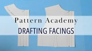 4.2 How To Draft Facings - Pattern Making- The Bodice Sloper