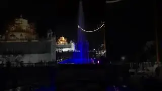 water fountain at Sachkhand Gurudwara of Nanded