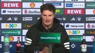 HSV Pressekonferenz vor dem Spiel gegen 1. FC Heidenheim