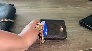 Coach Zip Card Case