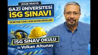1. Ders: İSG Tarihsel Gelişimi: 2026 Mayıs İSG Sınavı Ücretiz Canlı Konu Anlatım Dersleri