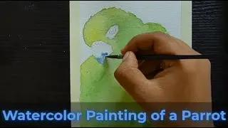 Watch This Parrot Come Alive in Watercolor