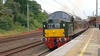 Class Forty Preservation Society (D345) 40145 on Test, 15th July 2024
