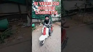 61 YEARS Old Is Gold ❤️ Lambretta LI150 Walkaround #vintage
