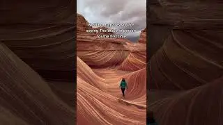 The Wave #Trail in Arizona is UNREAL! 🤯 #hiking