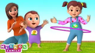 [4K] It's Good To Exercise Song | Fun Action Dance Kids Songs | Meekos Family