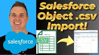 How to create a Custom Object in Salesforce using a spreadsheet (.csv) | Schema Builder