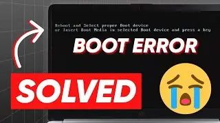 [100% Work] Reboot And Select Proper Boot Device FIXED☑️ Windows 10/11 | 2023