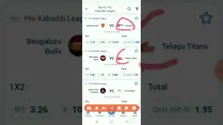 PKL ALL MATCHES PREDICTION 1xbet