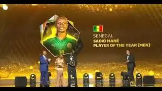 Sadio Mane Wins the African player of the Year CAF Awards 2022