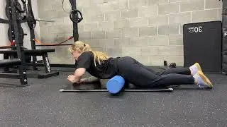 Prone Foam Roller Decompression