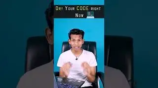 Dry Your Code Right Now #programming #coding #webdevelopment #python #javascript