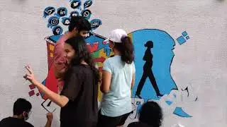 Blithchron X Palette Graffiti @IITGN