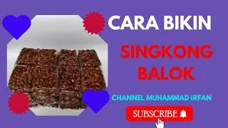 CARA BIKIN SINGKONG BALOK DAERAH YOGYAKARTA