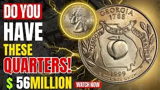 TOP 10  RARE State Quarters Worth Money 💰 |  Most Valuable Error Coins In Your Coin Collection!