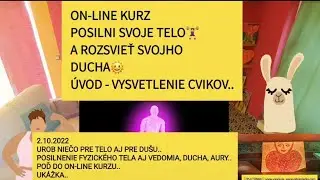🌹UROB NIEČO PRE TELO AJ PRE DU&Scaron;U! POĎ DO ON-LINE KURZU,UK&Aacute;ŽKA:  POSILNI TELO🏋&zwj;♀️ A ROZSVIEŤ  DUCHA🌼