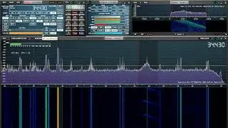 Strange Signal, kurz vor dem VLF Band zwischen 36 and 38 khz