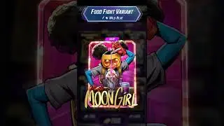 marvel snap - moon girl | food fight variant