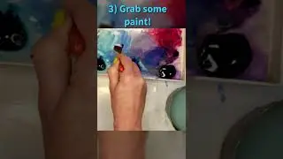 Как использовать акрил как акварель!