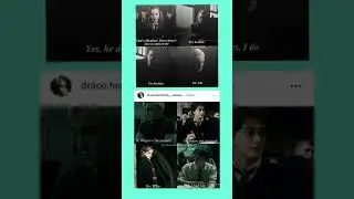 Draco Malfoy Failing to Hide His Crush on Hermione 😳💔 | Dramione #harrypotter #funnymemes #memes