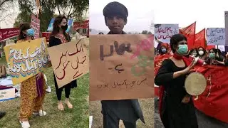 History of women's day. Aurat March. Haya March.