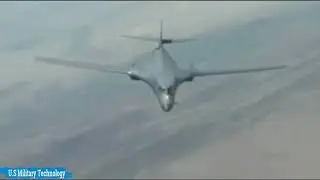 The U.S B-1B Strategic Bombers Conduct Firing Drills With South Korea and Japan