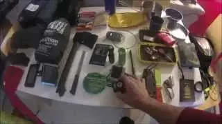 Packing for Motorcycle Camping/Touring on a Yamaha FZ6 **No Side Bags**
