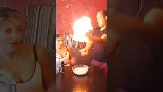 Fire Soap Bubbles. Masterclass from TOLIKA #shorts #crazylife