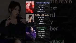 CMNT your birthday month 🌚✨🩷#fypシ゚viral #kpop #viral #fypシ #shorts #blackpink #aestheic
