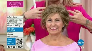 Gabor Essentials Whirl HeatFriendly Layered Short Cut Wig