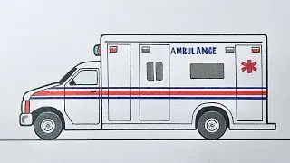 How to Draw an Ambulance 🚑